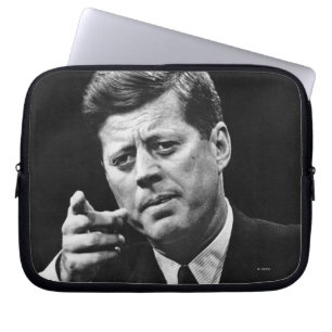 Fotografera av John F. Kennedy 3 Laptop Fodral