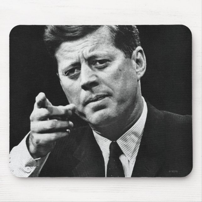 Fotografera av John F. Kennedy 3 Musmatta (Framsidan)