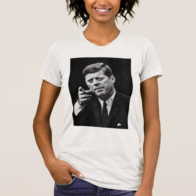 Fotografera av John F. Kennedy 3 Tee Shirt (Framsida)