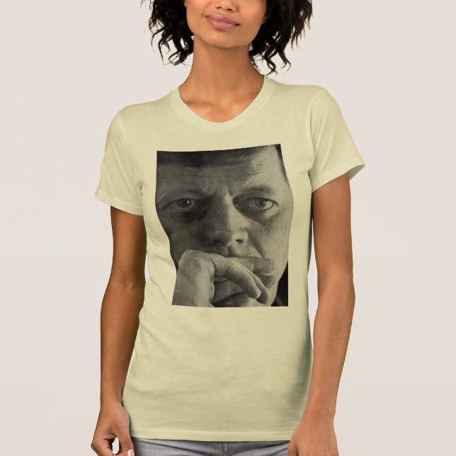 Fotografera av John F. Kennedy Tee Shirt (Framsida)
