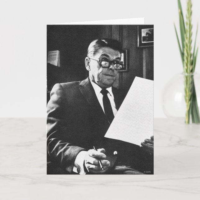 Fotografera av Ronald Reagan Kort (Framsida)