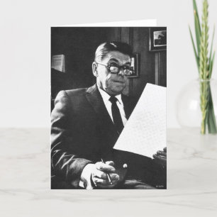 Fotografera av Ronald Reagan Kort