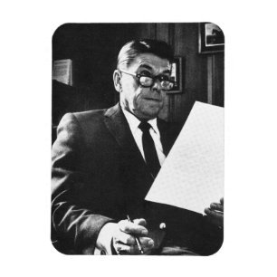 Fotografera av Ronald Reagan Magnet