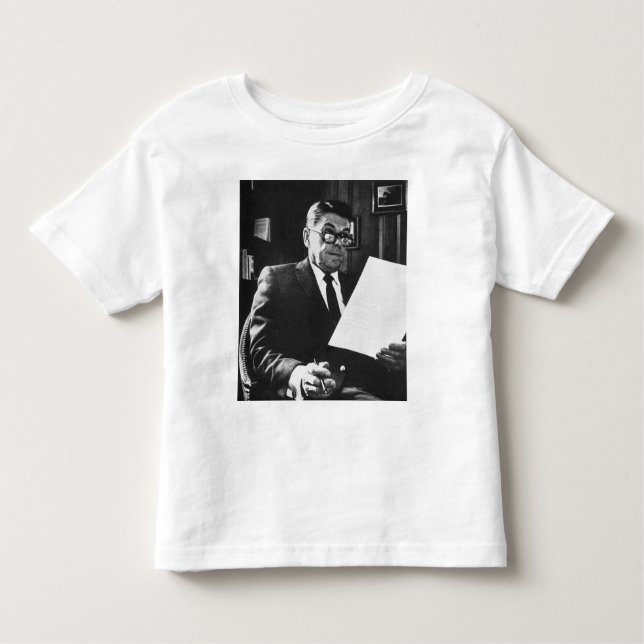Fotografera av Ronald Reagan Tee Shirt (Framsida)