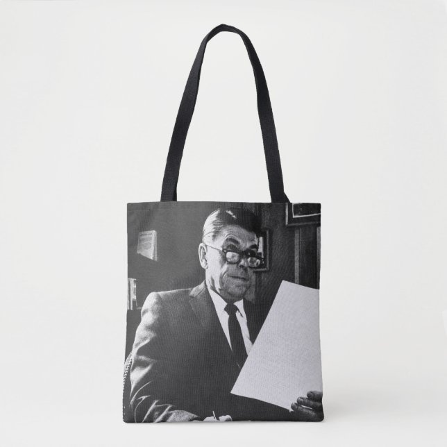 Fotografera av Ronald Reagan Tygkasse (Framsida)