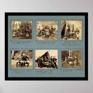 Fotografera karaktärsteckningar med Custer 1862 Poster