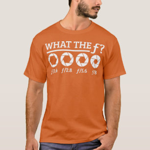 Fotograferfotografering med kameraöppning t shirt