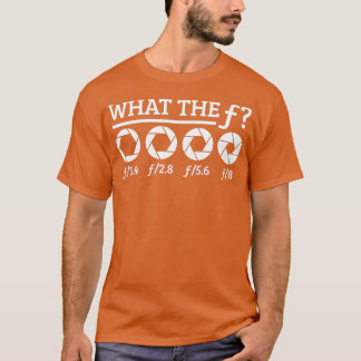 Fotograferfotografering med kameraöppning t shirt