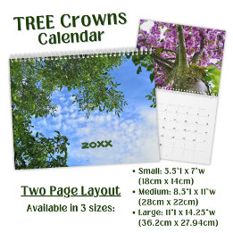Fotografering av botanisk trädkrone kalender