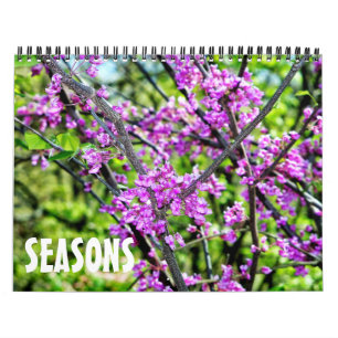 Fotografering av skiftande årstider kalender