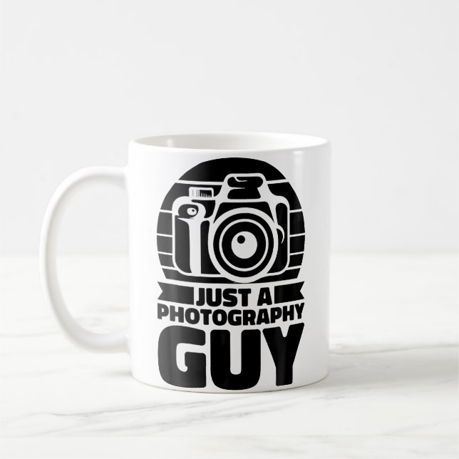 Fotografering Fotograf - Kamera Bara En Fotograf Kaffemugg (Vänster)