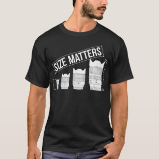 Fotografering Kameralins Storlek Betydelse Fotogra T Shirt