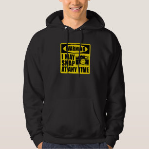 Fotografering Kameralins Varningi Kan Knäppa När S Hoodie