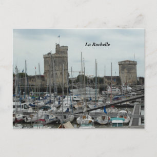 Fotografering La Rochelle, Frankrike - Vykort
