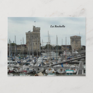 Fotografering La Rochelle, Frankrike - Vykort