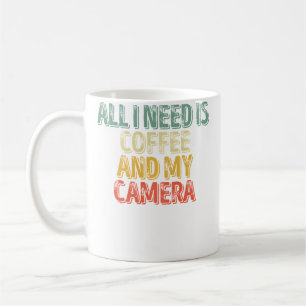 Fotografering Tröja Allt Jag Behöver Är Kaffe Och Kaffemugg
