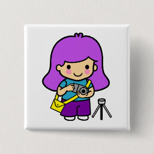 Fotografflicka Knapp