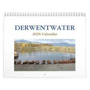 Fotografi 2026 av Derwentwater (distriktet Sjö) Kalender