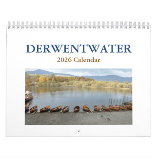 Fotografi 2026 av Derwentwater (distriktet Sjö) Kalender