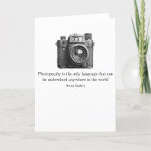 Fotografi är det enda språkkortet för Hälsning