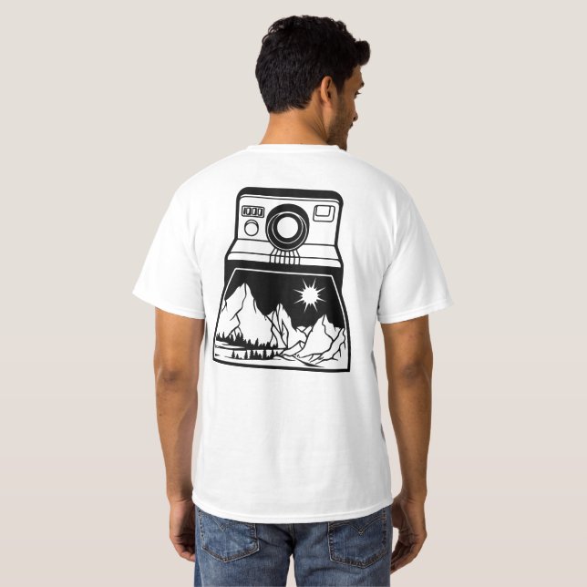 Fotografi är en vacker konstform t shirt (Hel baksida)