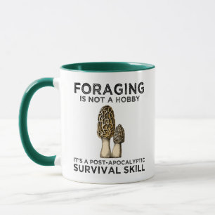 Fotografi är inte en Hobby Mushroom Hunter Forage Mugg