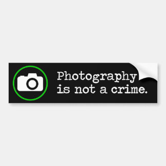 Fotografi är inte ett brott bildekal
