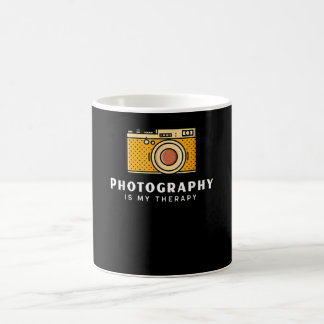 Fotografi är min terapi kaffemugg