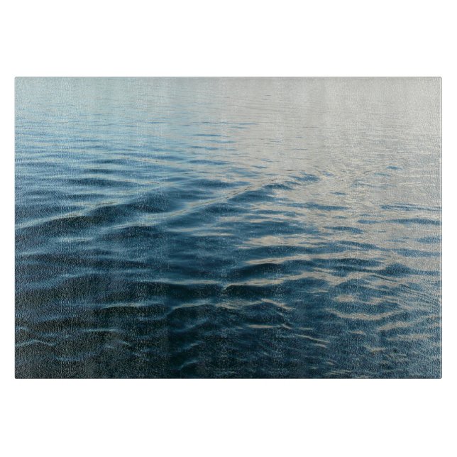 Fotografi av Abstrakten Blue Vatten (Framsidan)