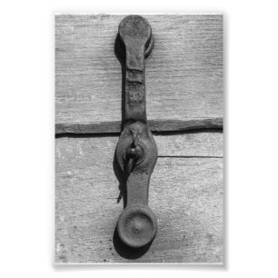 Fotografi av Alfabet Brev I10 Black & White 4 x 6