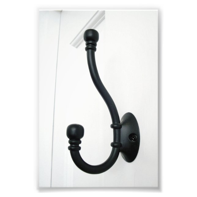 Fotografi av Alfabet Brev J3 Black and White 4x6 (Framsidan)