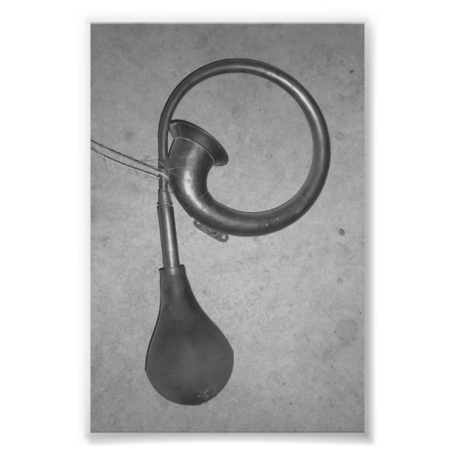 Fotografi av Alfabet Brev P3 Black and White 4x6 (Framsidan)