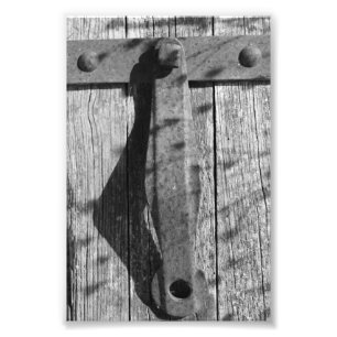 Fotografi av Alfabet Brev T3 Black and White 4x6