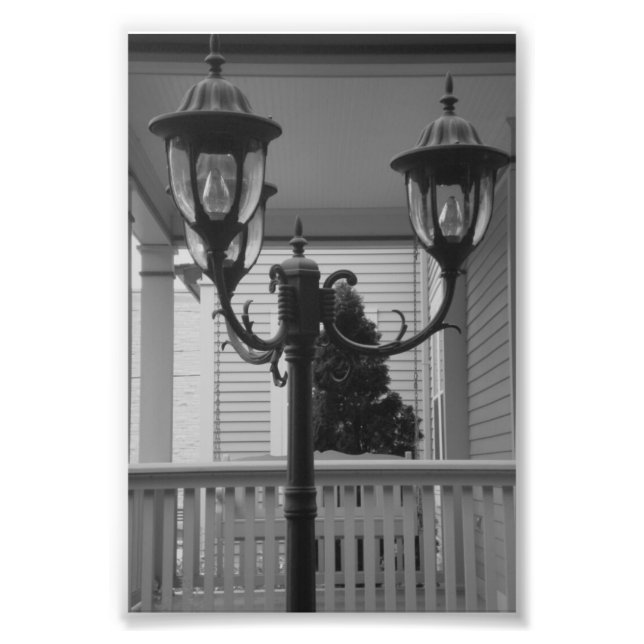 Fotografi av Alfabet Brev Y7 Black and White 4x6 (Framsidan)