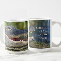 Fotografi av alligator Smiling Grinning Gator