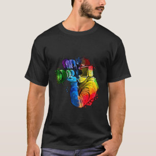 Fotografi av Älskare av vattenfärgskameror T Shirt
