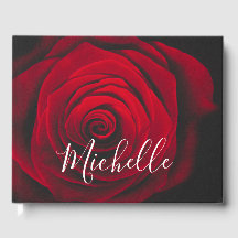 Fotografi av anpassningsbar mongram röd ros vintag