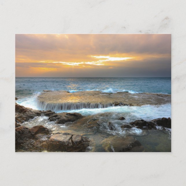 Fotografi av antennvy vykort (Framsida)