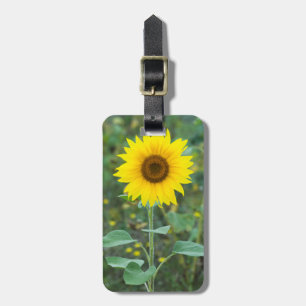 Fotografi av blommar Solrosblommor Bagagebricka