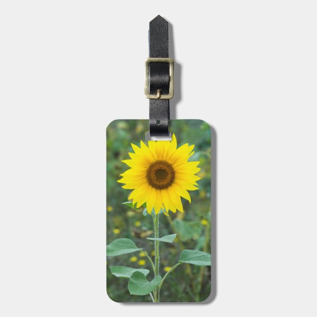 Fotografi av blommar Solrosblommor Bagagebricka (Vertikal Framsida)