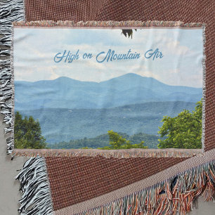 Fotografi av Blue Ridge Mountains Filt