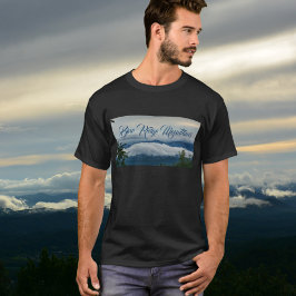 Fotografi av Blue Ridge Mountains T Shirt