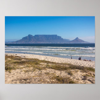 Fotografi av Bord-berget, Kapstaden Poster