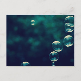 Fotografi av Bubbles-Abstrakt Vykort