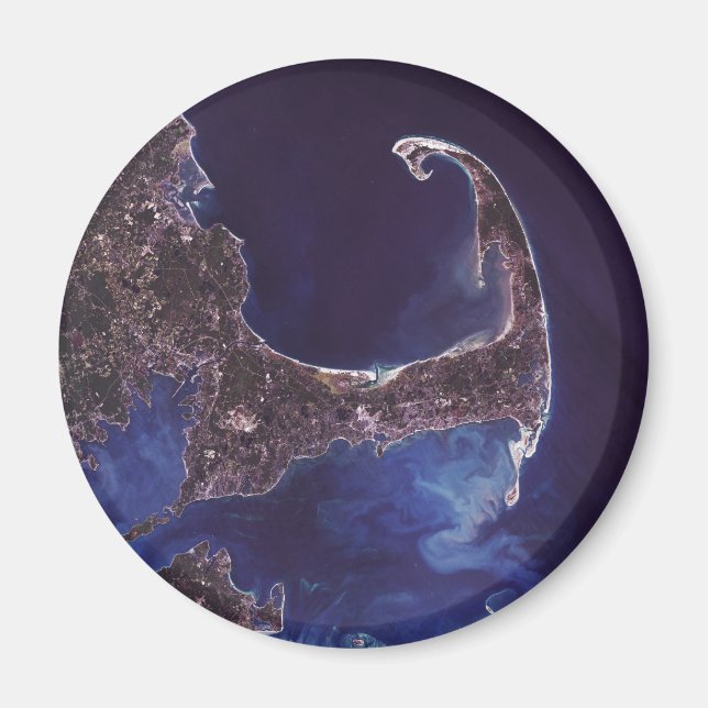 Fotografi av Cape Cod Satellite Magnet (Framsidan)