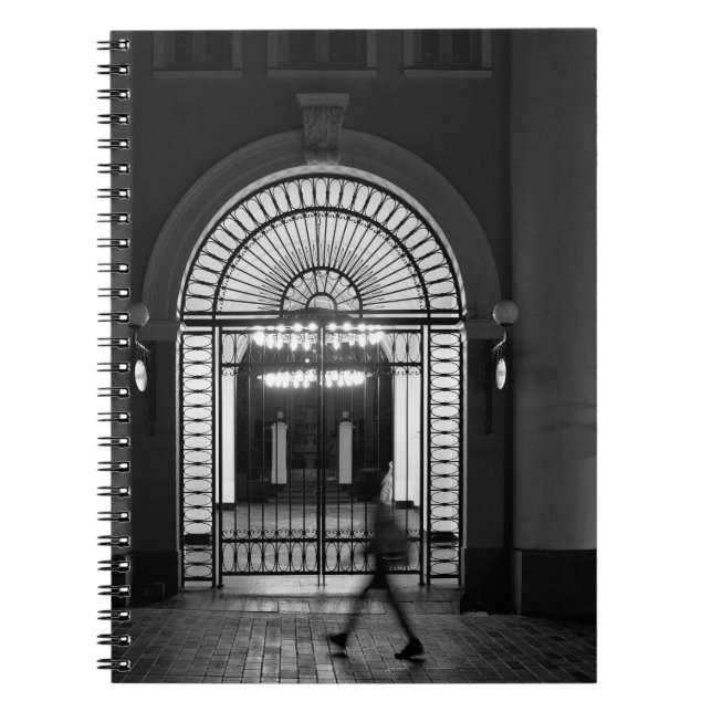 Fotografi av coola, stads- och stadslivet anteckningsbok (Framsidan)
