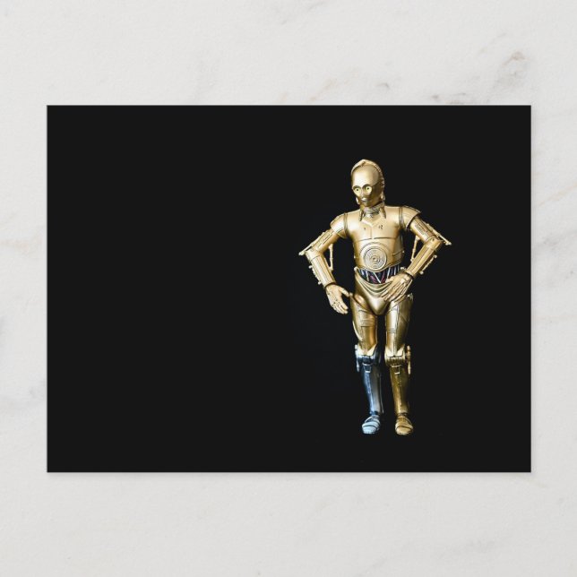 Fotografi av coolans robot leksak helg vykort (Framsida)