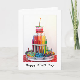 Fotografi av "Craft Cake"-dagen för fartyg i lyckl Kort