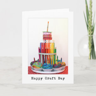 Fotografi av "Craft Cake"-dagen för fartyg i lyckl Kort