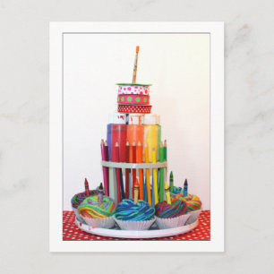 Fotografi av "Craft Cake" Vykort